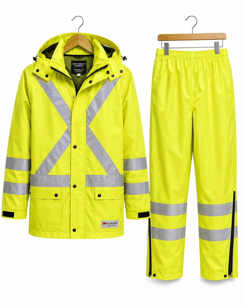 Hi-Vis Rain Suit